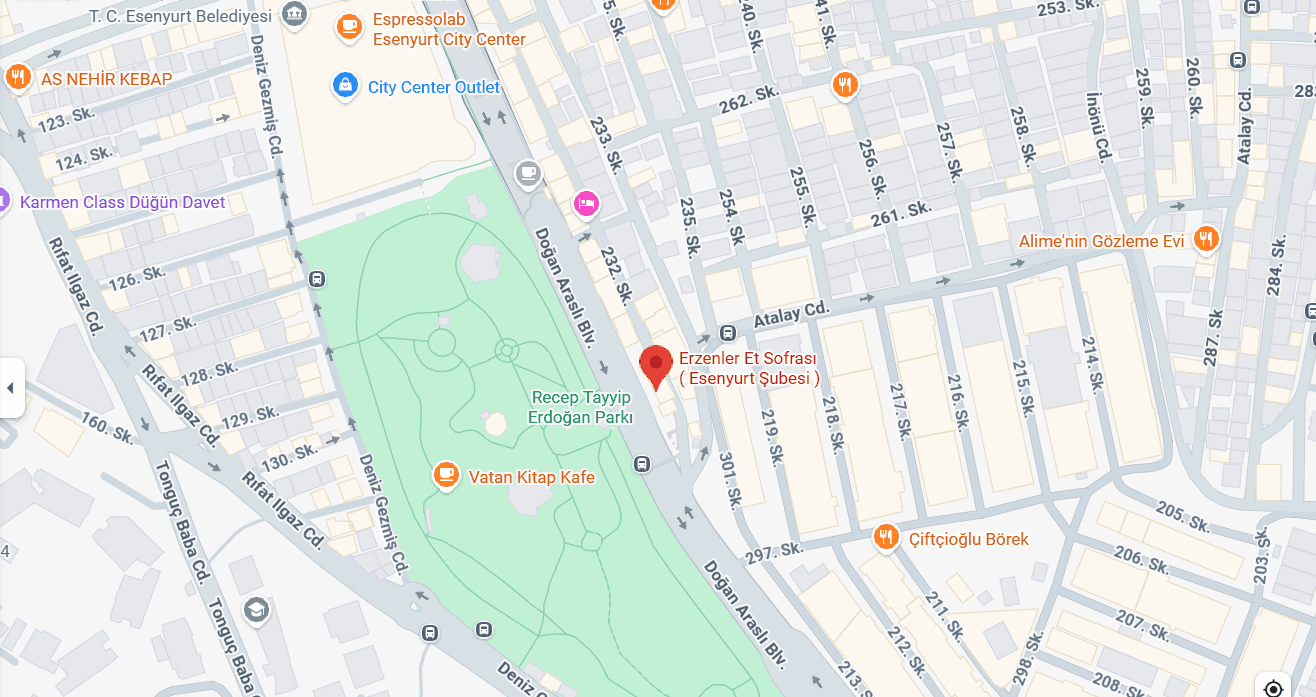 Erzenler Et Sofrası location map