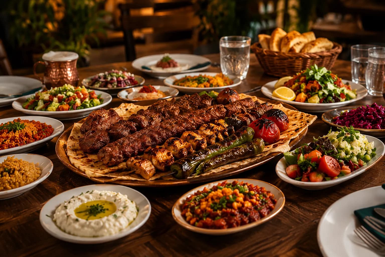 Erzenler Et Sofrası grilled kebab
